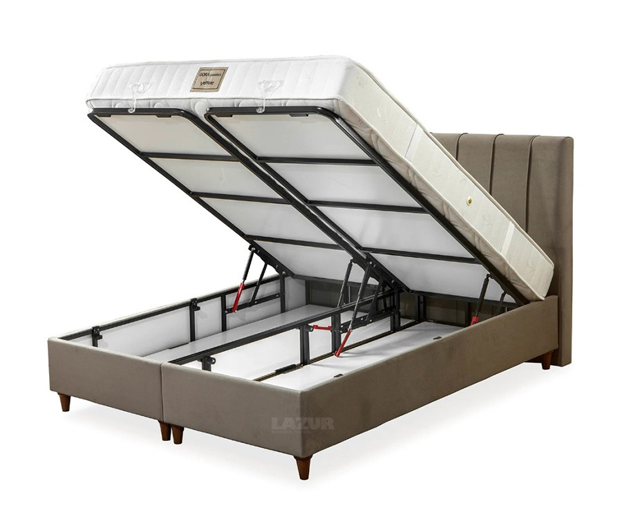 Тапицирано легло Дора Line с ракла и матрак 160/200 см
