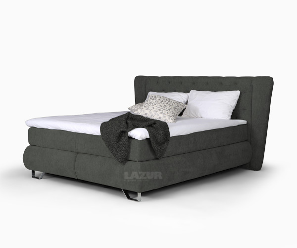 Тапицирано легло Мона с включен топер, матрак 160/200 см