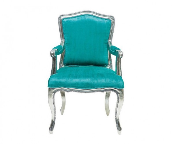 Стол с подлакътници Regency Turquoise