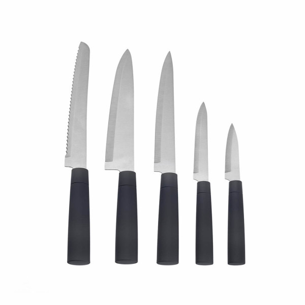 Комплект ножове и прибори за готвене Burby от 14 части сив