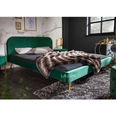 легло Famous 140x200см изумрудено зелено кадифе